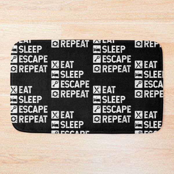 Item preview, Escape Room Game Eat Sleep Escape Repeat designed and sold by EstelleStar.