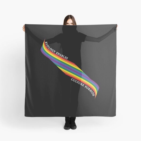 Item preview, Biology enables, Culture forbids : Rainbow designed and sold by Inkrypted.