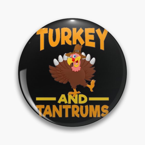 Item preview, Funny Thanksgiving Kids at Heart Turkey & TANTRUMS designed and sold by EstelleStar.