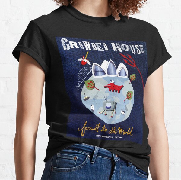 crowded house shirt