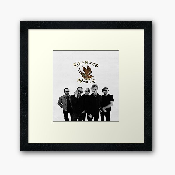 Threecro Crowded Uk World Tour 2020 Framed Art Print
