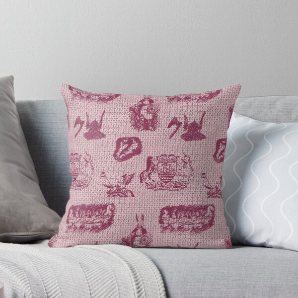 Up Helly AA - Wine red Throw Pillow