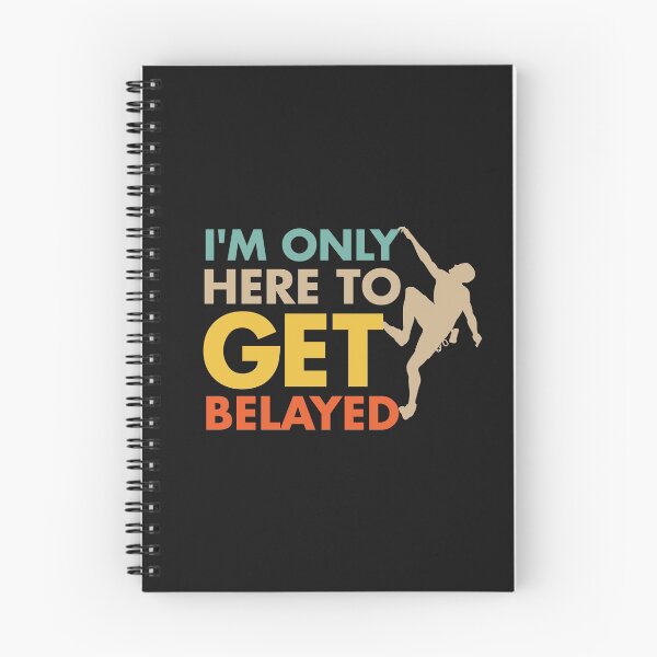 Item preview, Vintage Rock Climbing - Get Belayed designed and sold by EstelleStar.