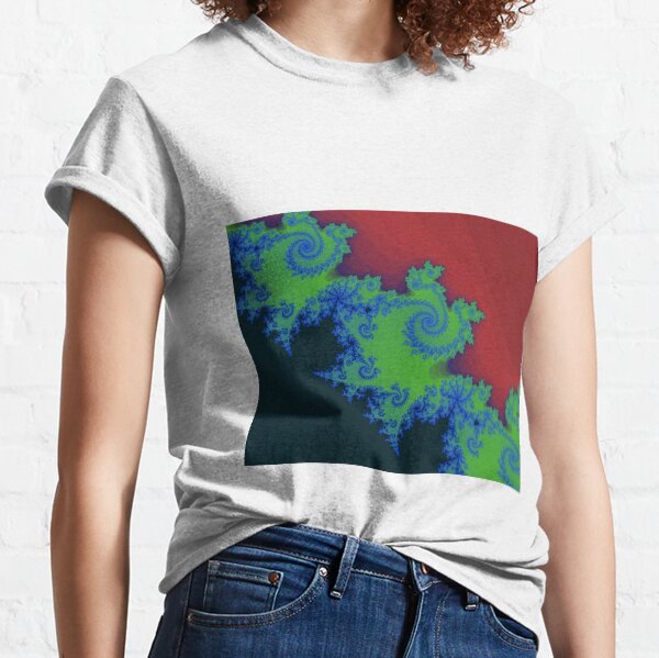 Fractal Art 18 designed and created by (c) Janet Watson Art Classic T-Shirt