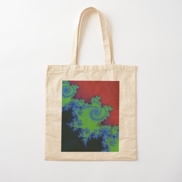 Fractal Art 18 designed and created by (c) Janet Watson Art Cotton Tote Bag