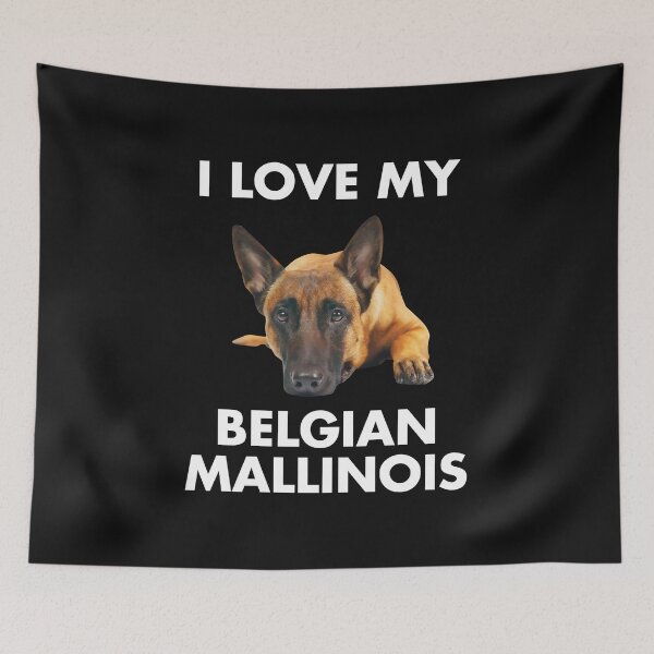 Item preview, I Love My Belgian Mallinois Dog designed and sold by EstelleStar.