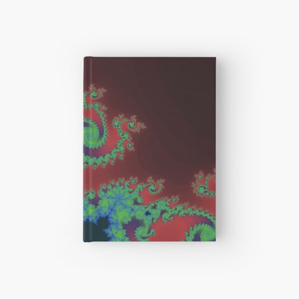 Fractal Art 17 designed and created by (c) Janet Watson Art Hardcover Journal