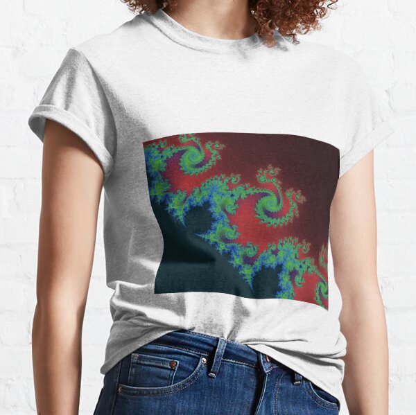 Fractal Art 17 designed and created by (c) Janet Watson Art Classic T-Shirt