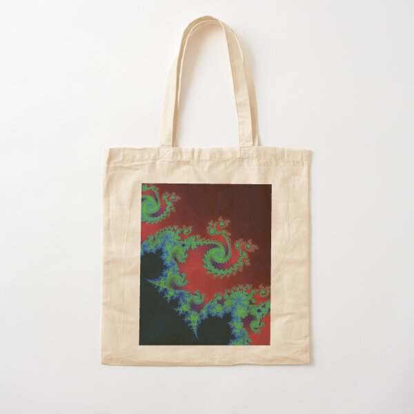 Fractal Art 17 designed and created by (c) Janet Watson Art Cotton Tote Bag