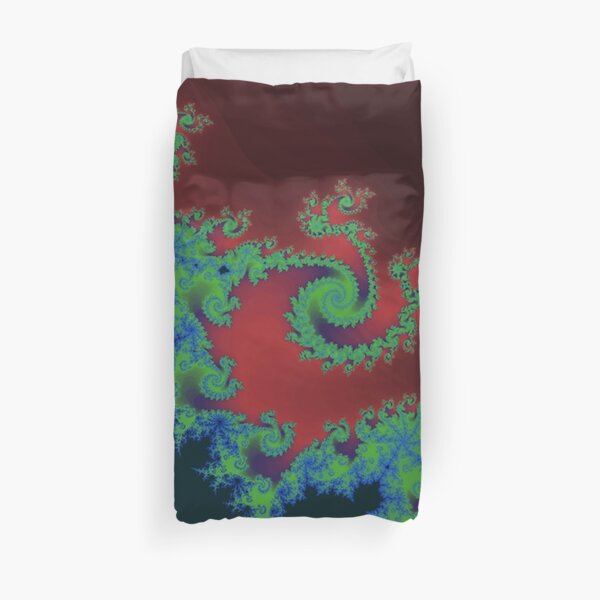 Fractal Art 17 designed and created by (c) Janet Watson Art Duvet Cover