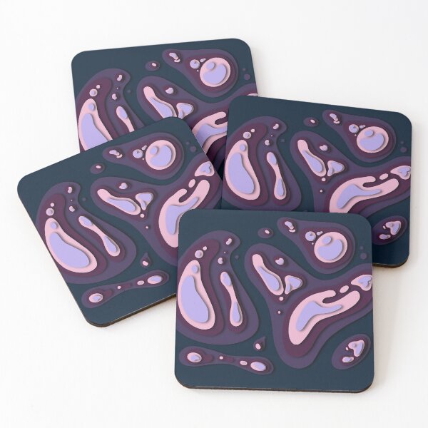 Item preview, Blue and Purple pattern designed and sold by PhoebeFoster.