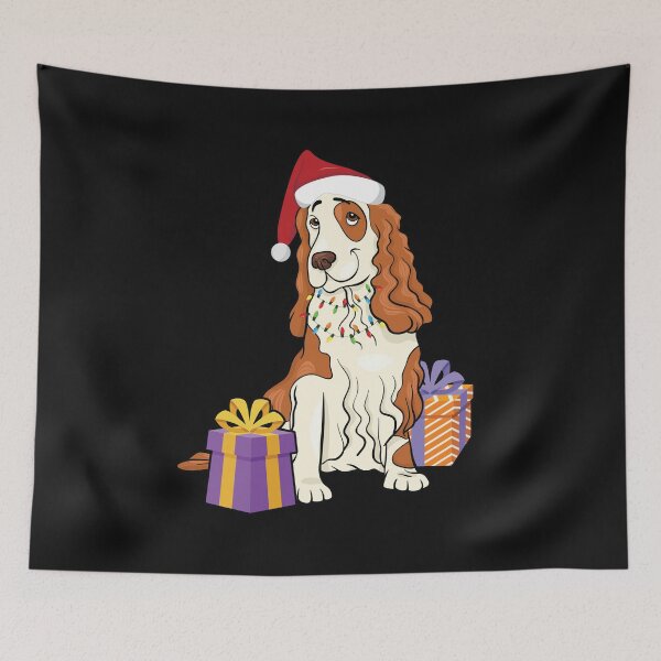 Item preview, Cocker Spaniel Christmas designed and sold by EstelleStar.