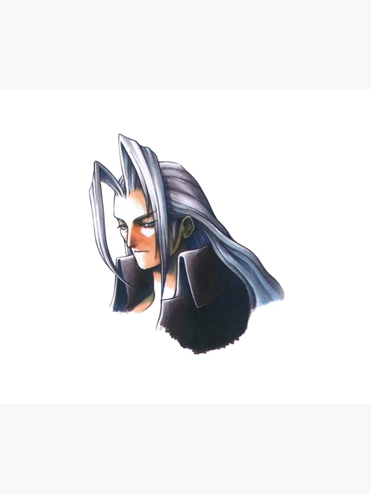 Final Fantasy 7 Sephiroth Portrait | Throw Blanket