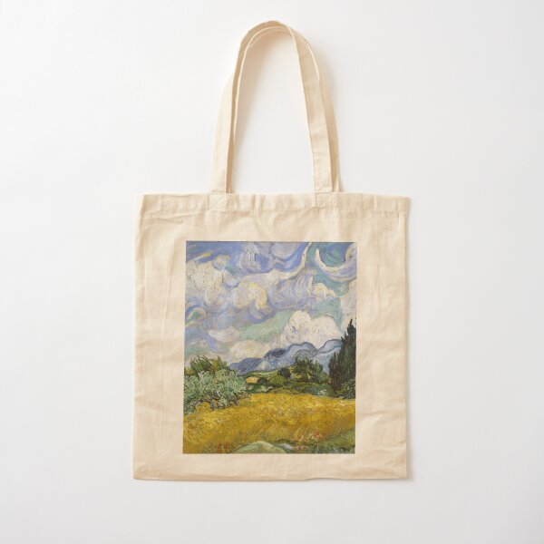 Tote Bag - Van Gogh's Wheat Field with Cypresses - Getty Museum Store