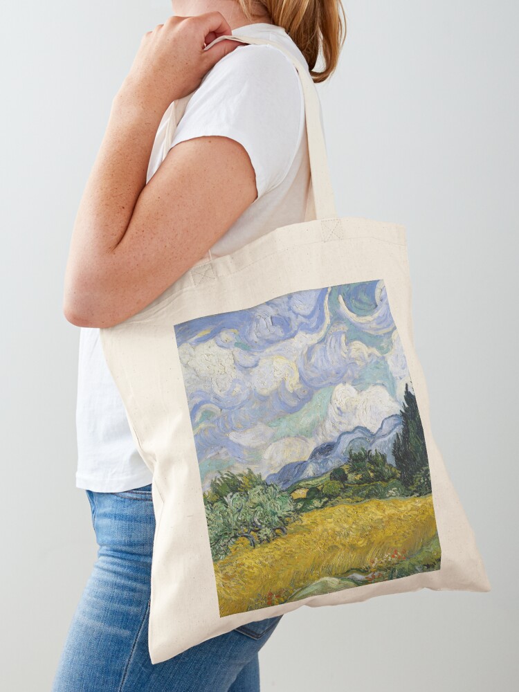 Tote Bag - Van Gogh's Wheat Field with Cypresses - Getty Museum Store