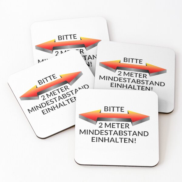 Item preview, Corona minimum distance designed and sold by ideen-schenken.