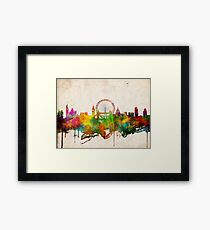 london city skyline 4 Framed Print