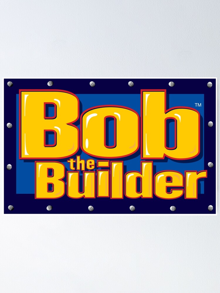 BOB THE BUILDER Personalised Poster A4 Print Wall Art Fast Delivery ✔ 