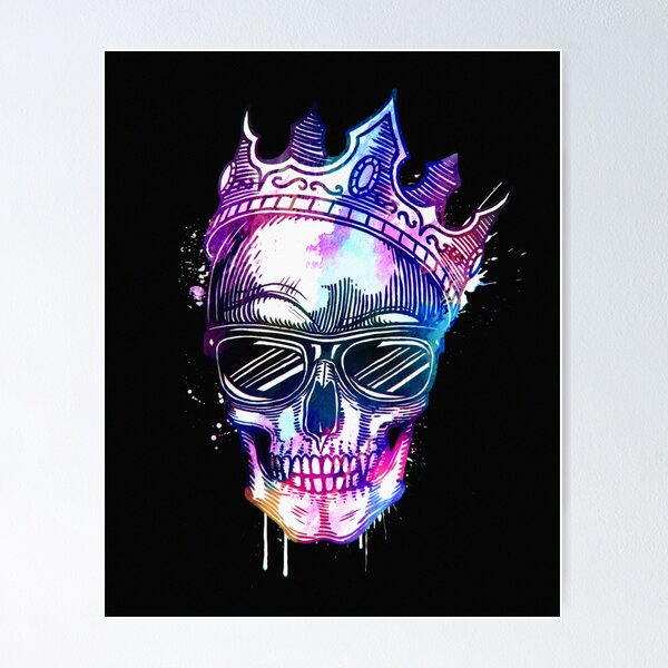 Item preview, Skull Digital Art designed and sold by Ashish Arts.