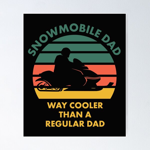 Item preview, Snowmobile Dad designed and sold by EstelleStar.