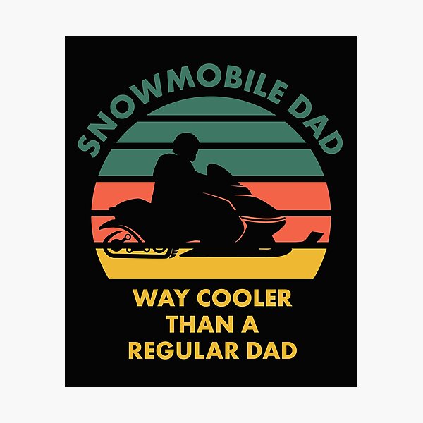 Item preview, Snowmobile Dad designed and sold by EstelleStar.
