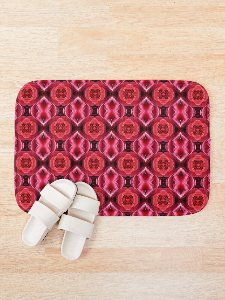 Thumbnail 1 of 6, Bath Mat, Rose structure designed and sold by RalfkLang.