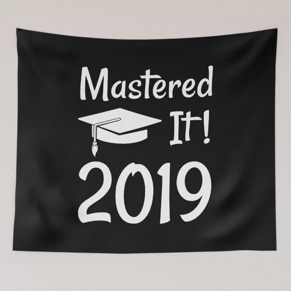 Item preview, Master's Degree Graduation Gift graphic designed and sold by EstelleStar.