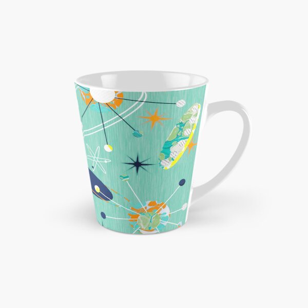 Item preview, Flying Saucers Very Retro Atomic Abstract designed and sold by MarbleCloud.