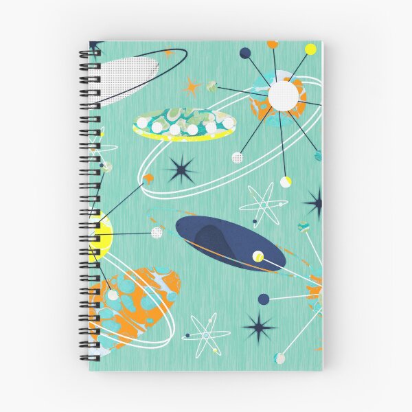 Item preview, Flying Saucers Very Retro Atomic Abstract designed and sold by MarbleCloud.