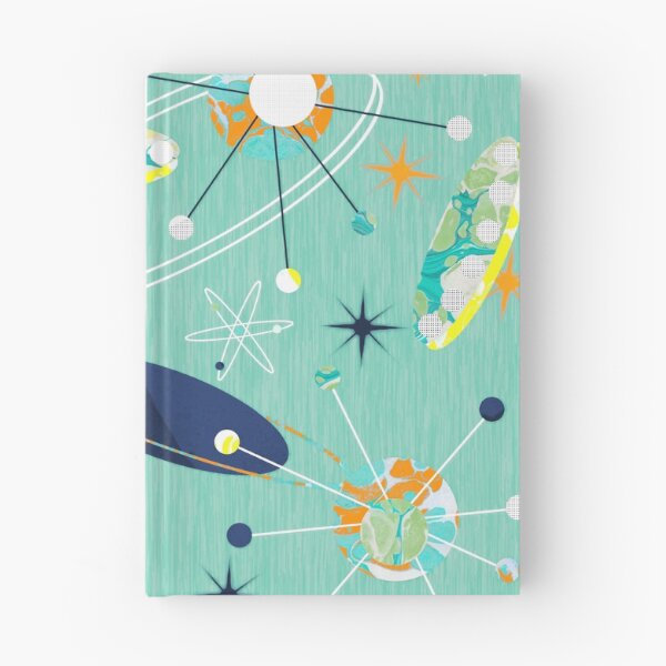 Item preview, Flying Saucers Very Retro Atomic Abstract designed and sold by MarbleCloud.