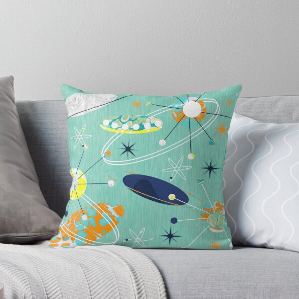 Item preview, Flying Saucers Very Retro Atomic Abstract designed and sold by MarbleCloud.