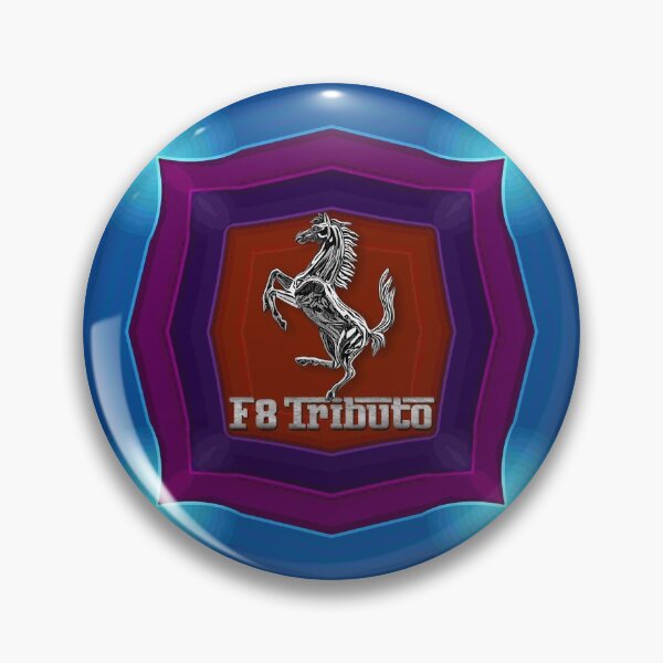Item preview, Prancing Horse (F8 Tributo Silver) designed and sold by Vk91art.
