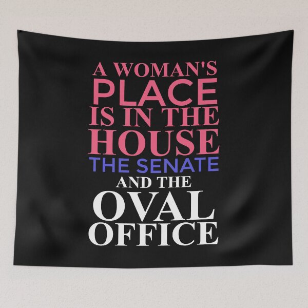 Aperçu de l'œuvre La place de la femme dans la conception du bureau ovale du Sénat pour les féministes créée et vendue par EstelleStar.