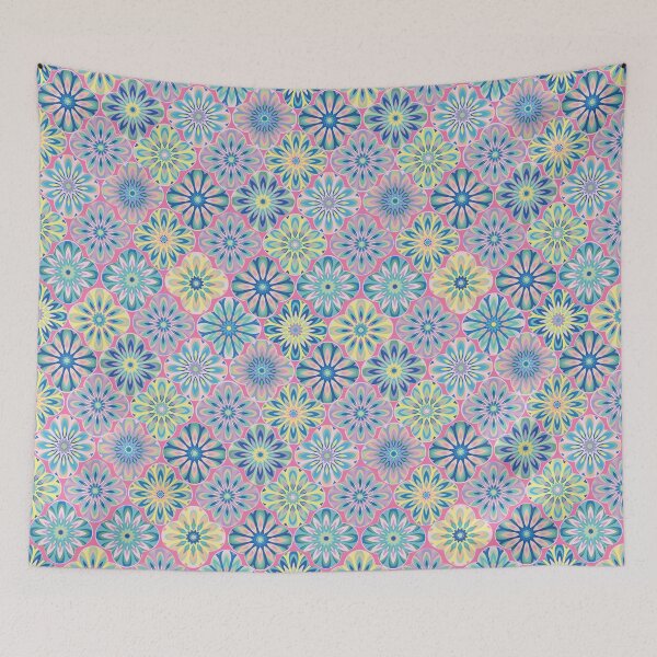 Artikelvorschau, Mandala Flowerpower entworfen und verkauft von Flyingwall.