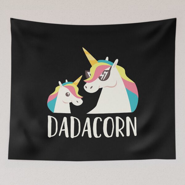 Item preview, Unicorn Dad Dadacorn & Son Daughter Fathers Day graphic Gift designed and sold by EstelleStar.