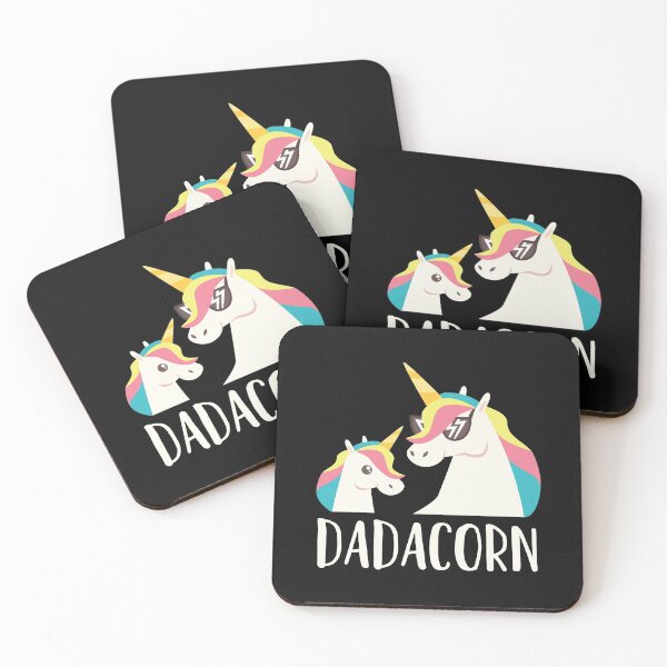 Item preview, Unicorn Dad Dadacorn & Son Daughter Fathers Day graphic Gift designed and sold by EstelleStar.