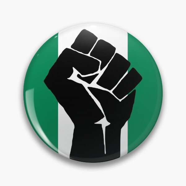 Item preview, Nigeria Flag, Black Pride, Melanin designed and sold by KD Merch.