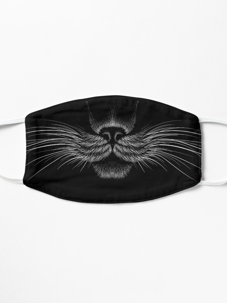 Alternate view of MASK Black Cat Panther Funny Mask Animal Face Mask