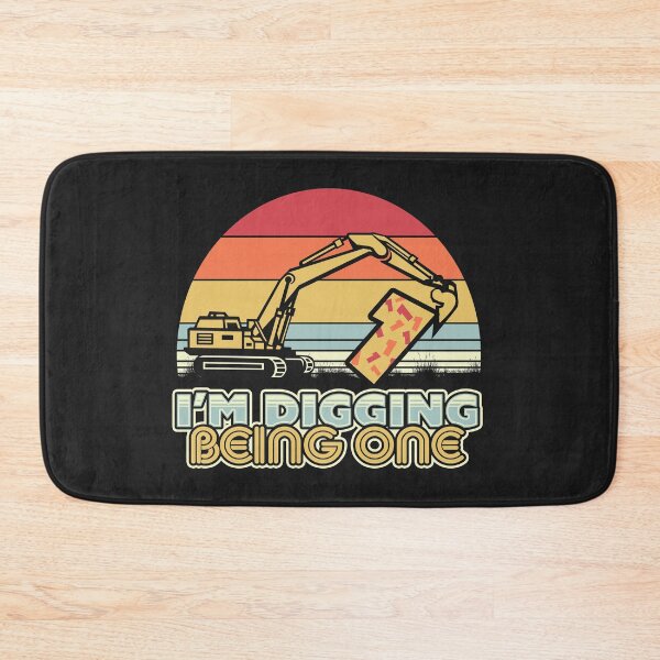 Item preview, Kids 1st Birthday, 1 Year Old Design. Digging Being One, Excavator Product designed and sold by PackAPunch.