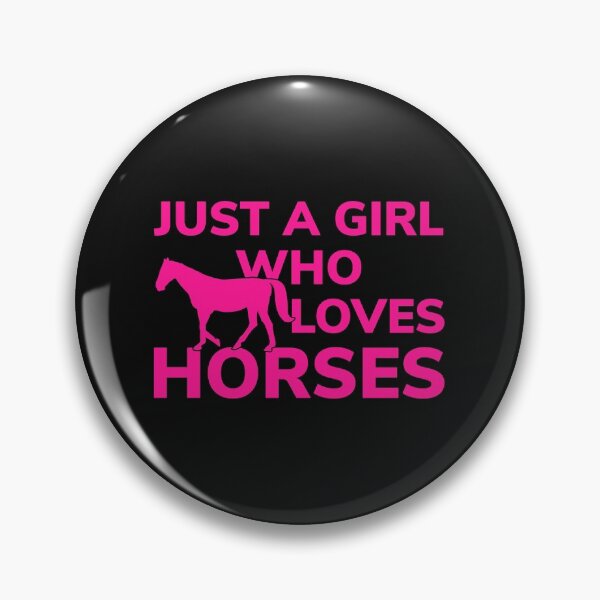 Item preview, Just a Girl Who Loves Horses designed and sold by EstelleStar.
