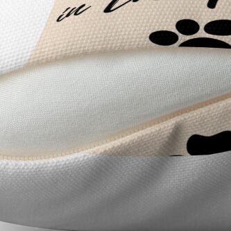 Alternate view of True love is in the purr Throw Pillow