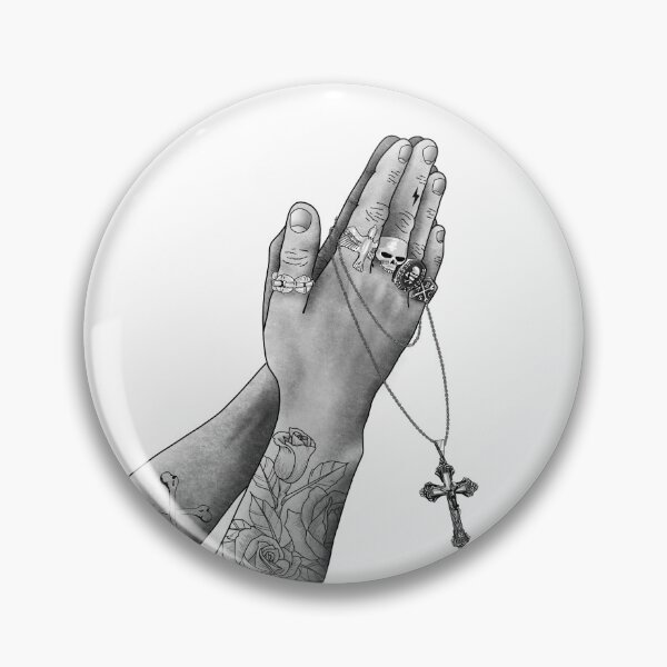 Item preview, Prayer Hands designed and sold by BadTypeCo.