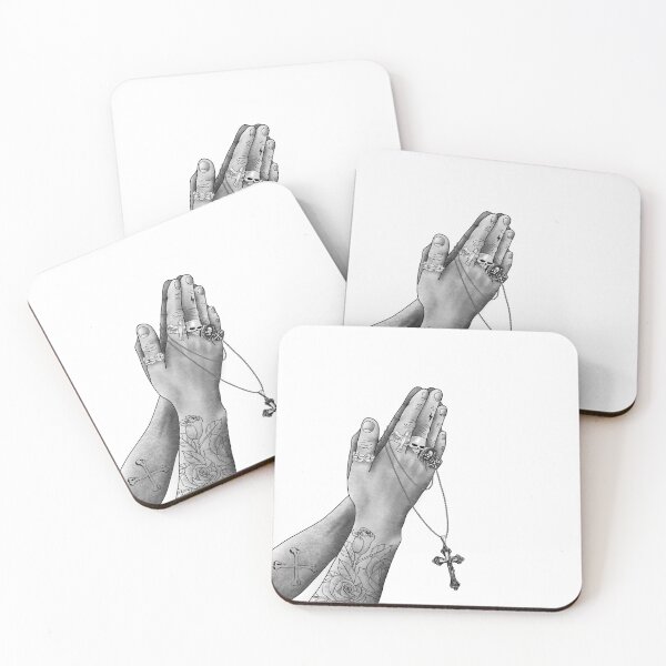 Item preview, Prayer Hands designed and sold by BadTypeCo.