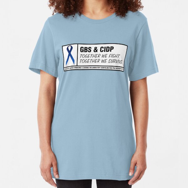 GBS & CIDP Together Slim Fit T-Shirt