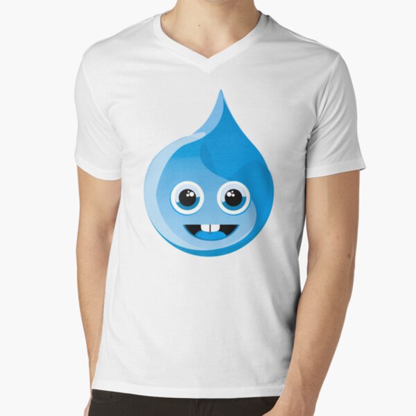 Be water V-Neck T-Shirt