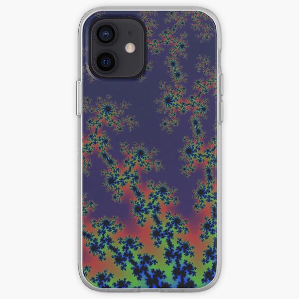 Fractal Art 12 designed and created by (c) Janet Watson Art iPhone Soft Case