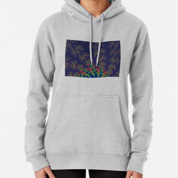 Fractal Art 12 designed and created by (c) Janet Watson Art Pullover Hoodie