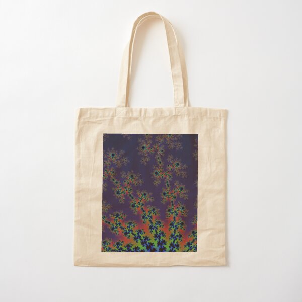 Fractal Art 12 designed and created by (c) Janet Watson Art Cotton Tote Bag