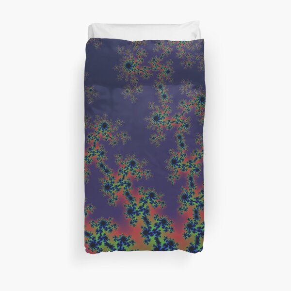 Fractal Art 12 designed and created by (c) Janet Watson Art Duvet Cover