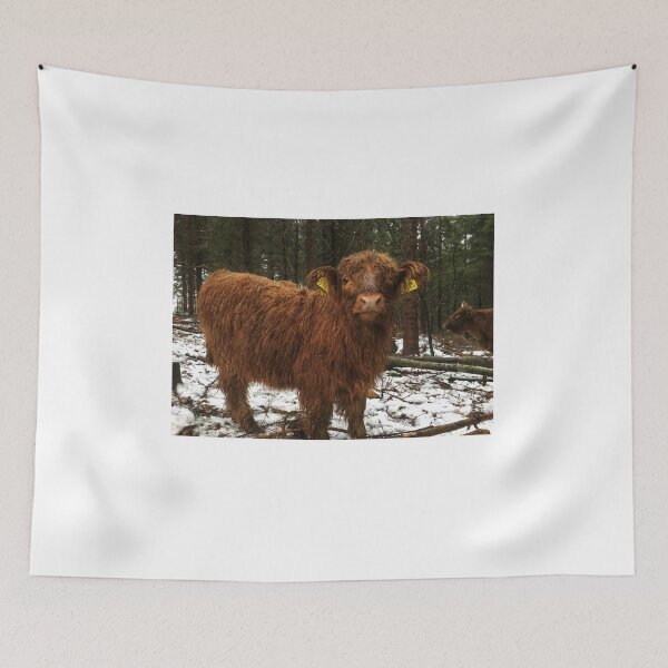 Item preview, Scottish Highland Cattle Calf 1858 designed and sold by SaarelaHighland.
